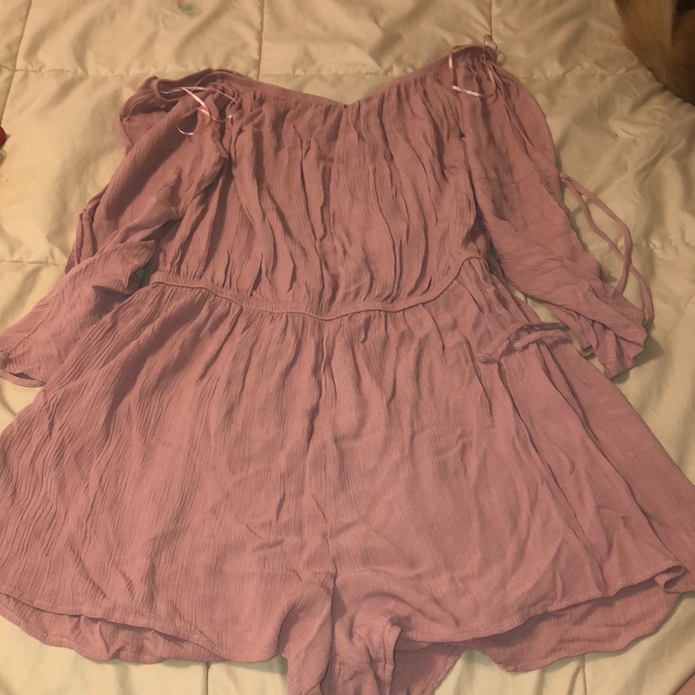 Off the shoulder romper